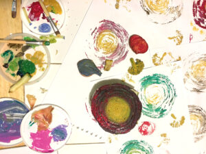 DIY Veggie Prints